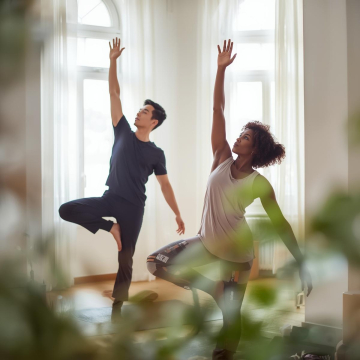 Vinyasa Yoga für Mann und frau